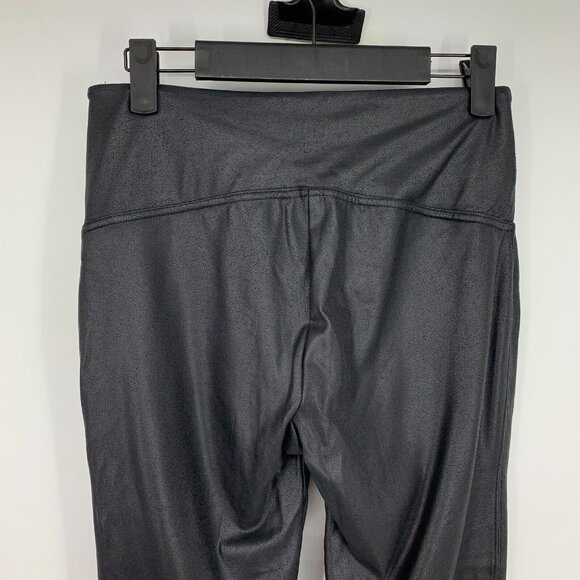 Time and Tru Leggings Black Pull On Faux Leather - Picture 7 of 11